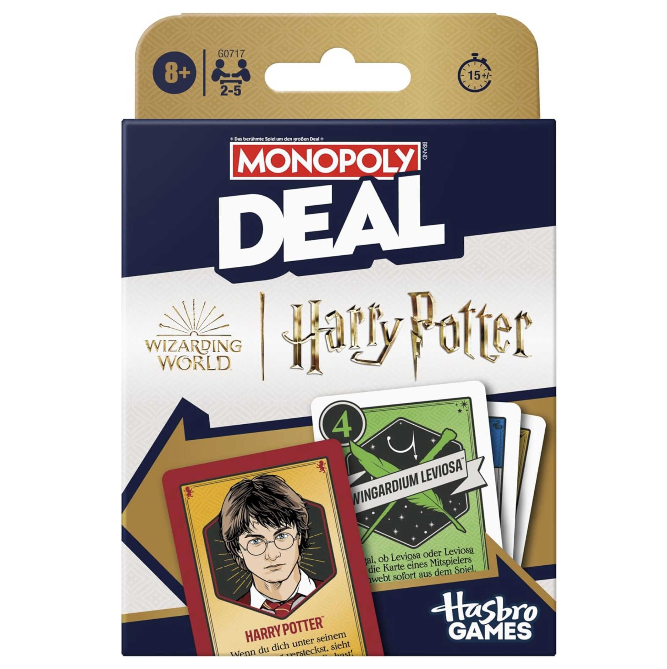 Monopoly Deal: Harry Potter Kartenspiel - Deutsche Fassung für 6,99€ statt 11,94€ Monopoly Deal: Harry Potter Kartenspiel Deutsche Fassung für 6,99€ statt 11,94€