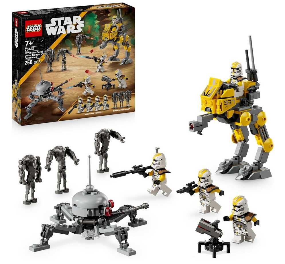 [Prime] LEGO Star Wars Klonsoldaten des 327. Sternenkorps Battle Pack   23,99€ statt 27,19€