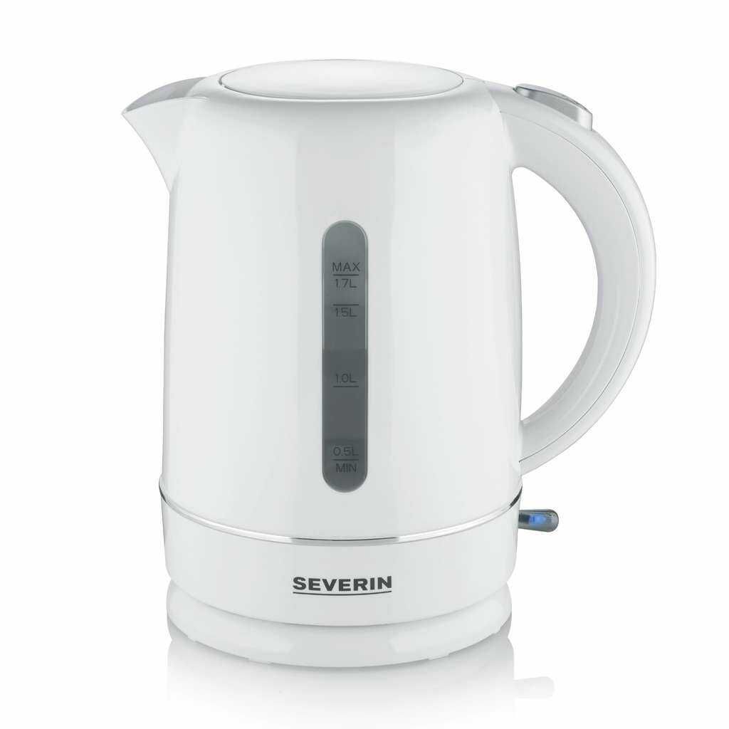 Severin Wasserkocher WK 4325 (1,7 Liter, 2.200 W, herausnehmbarer Kalkfilter, 1-Hand-Bedienung, Farbe: Weiß) (Prime) Severin Wasserkocher WK 4325 (1,7 Liter, 2.200 W, herausnehmbarer Kalkfilter, 1 Hand Bedienung, Farbe: Weiß) (Prime)