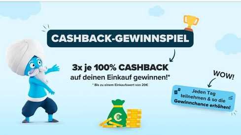marktguru Gewinnspiel 100 % Cashback marktguru Gewinnspiel 100 % Cashback