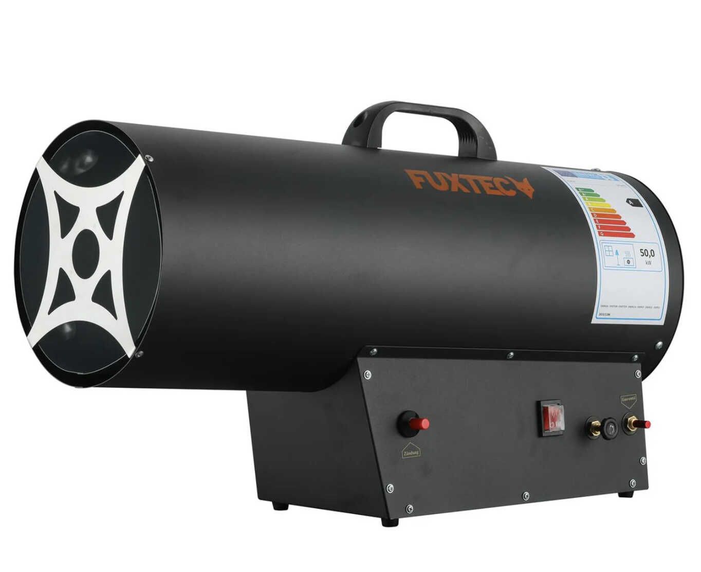 FUXTEC Gasheizer GH51 mit 50 kW für 98,10€ statt 111,30€