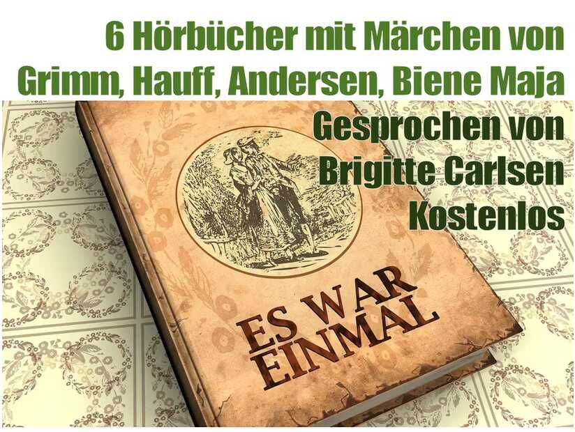 (Thalia) Aschenputtel, Rotkäppchen, Biene Maja, Märchen der Gebrüder Grimm, von Hauff & Hans Christan Andersen | 6 Hörbücher | gratis (Thalia) Aschenputtel, Rotkäppchen, Biene Maja, Märchen der Gebrüder Grimm, von Hauff & Hans Christan Andersen | 6 Hörbücher | gratis