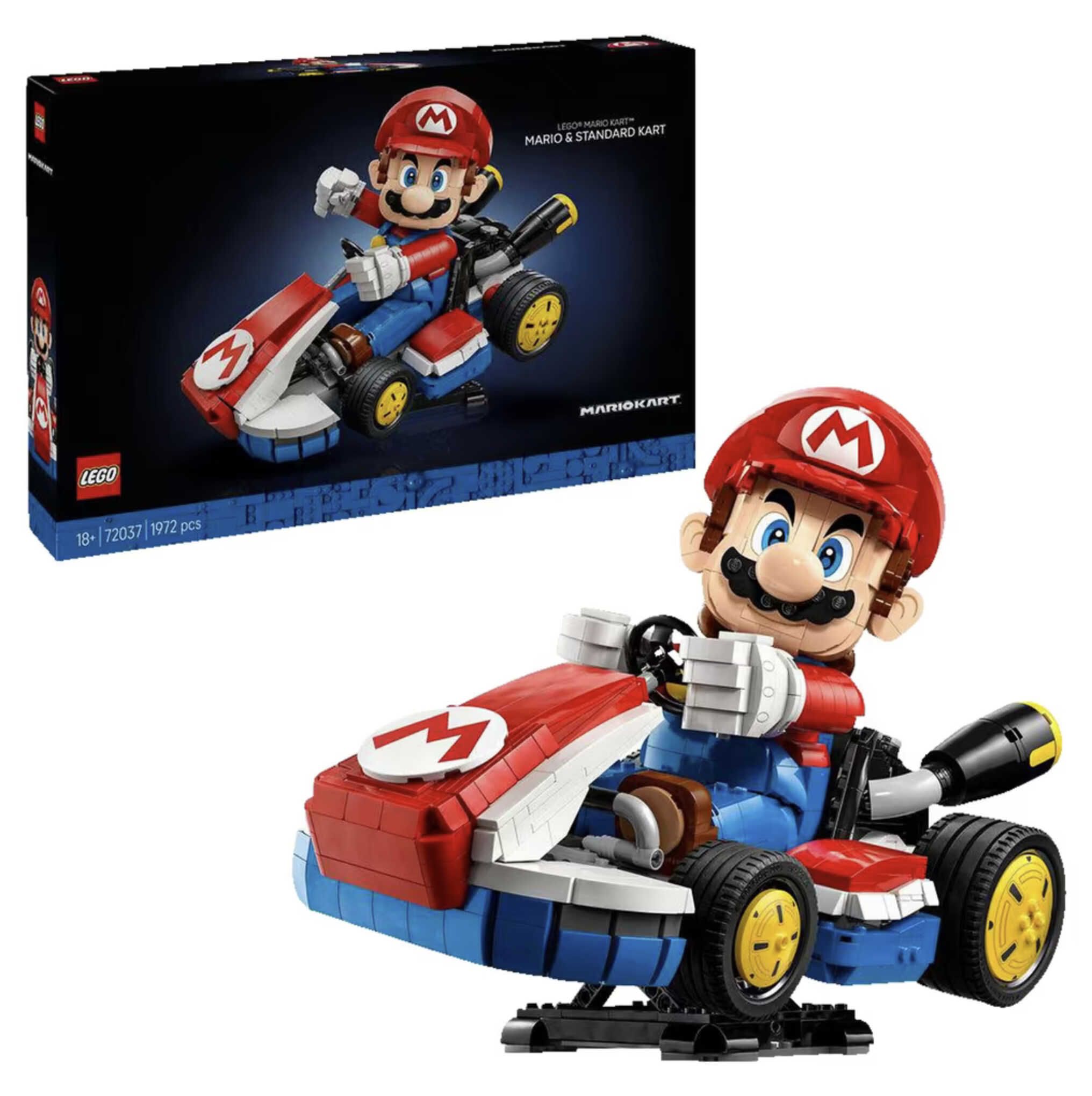 LEGO Super Mario Mario Kart   Mario & Standard Kart (72037) für 107,56€ statt 121,98€