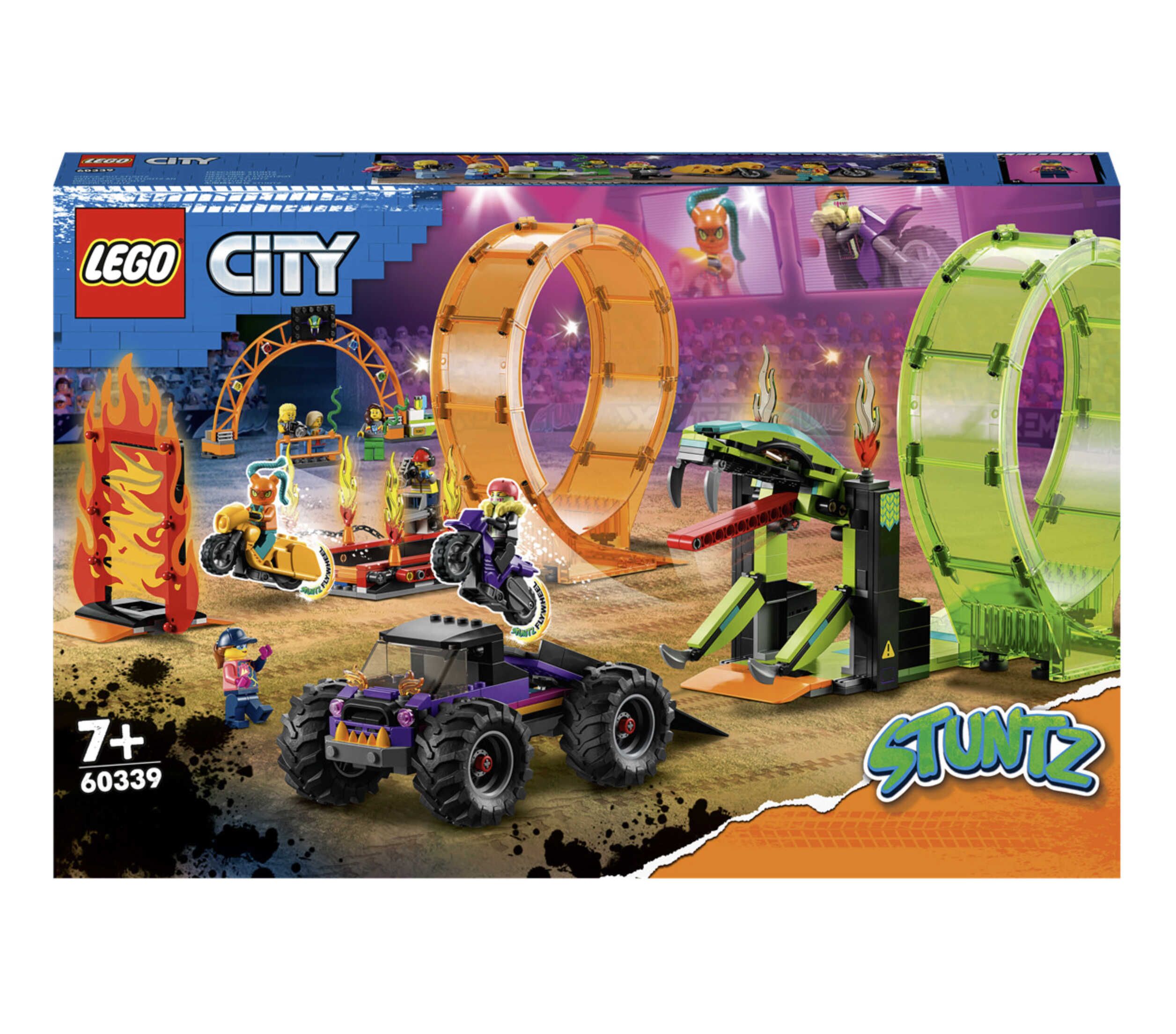 LEGO City   Stuntshow Doppellooping (60339) für 41,74€ statt 54,94€