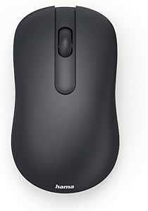 [Prime] Hama Funkmaus WM 100 ( ohne Klickgeräusch, für Rechtshänder/Linkshänder, 3 Tasten, 1200 DPI, 2,4 GHz