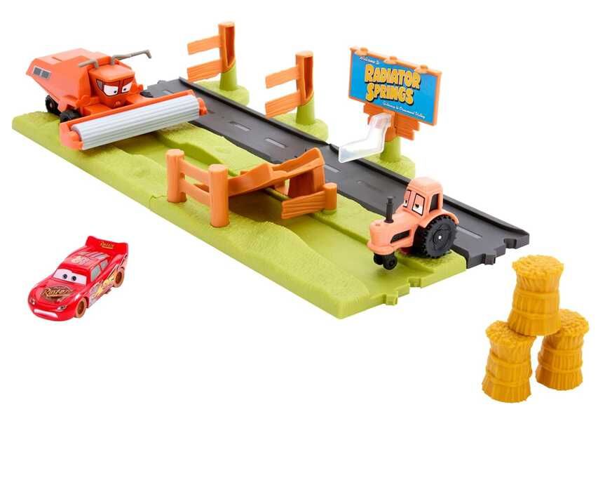 [Prime] Mattel Disney und Pixar Cars Flucht und Stunt Rennspielset   23,99€ statt 37,99€