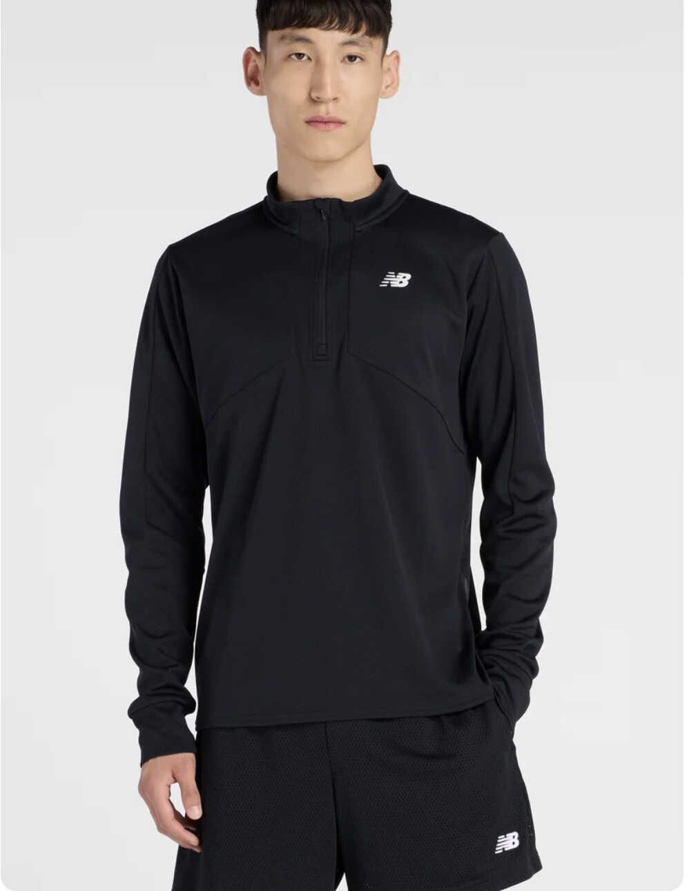 2x New Balance Utility Knit 1/4 Zip Langarmshirt für 43,92€ statt 64,89€