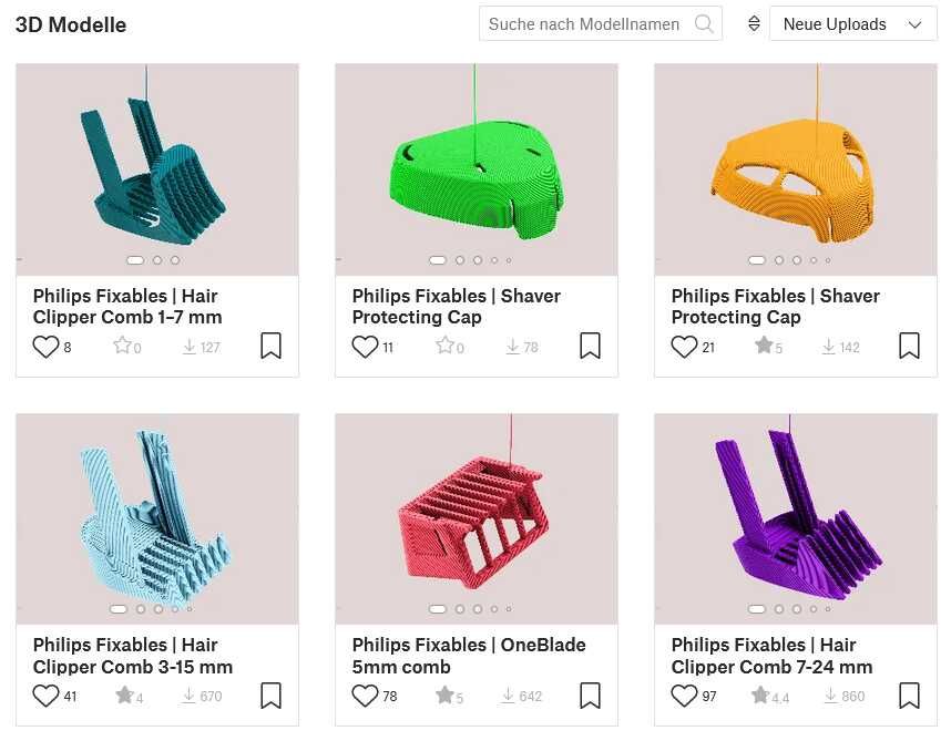 Philips Ersatzteile Gratis für 3D-Drucker | Philips Fixables | Modelle direkt von Philips drucken und Gerät reparieren - kostenlos Philips Ersatzteile Gratis für 3D Drucker | Philips Fixables | Modelle direkt von Philips drucken und Gerät reparieren kostenlos