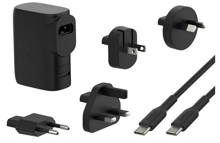 Belkin BoostCharge Hybrid-Ladegerät 25W mit 5000mAh-Powerbank (Austauschbare Reisestecker) für 29,99€ statt 40,12€ Belkin BoostCharge Hybrid Ladegerät 25W mit 5000mAh Powerbank (Austauschbare Reisestecker) für 29,99€ statt 40,12€
