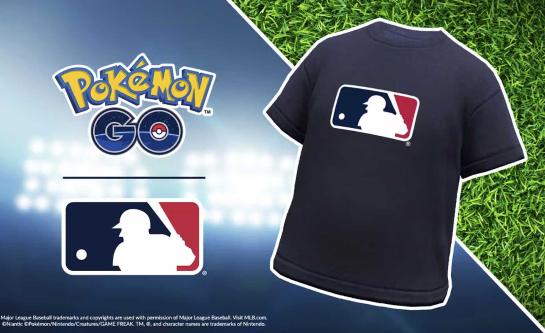 Pokémon GO: kostenloses ingame Shirt der Major League Baseball (MLB) Pokémon GO: kostenloses ingame Shirt der Major League Baseball (MLB)