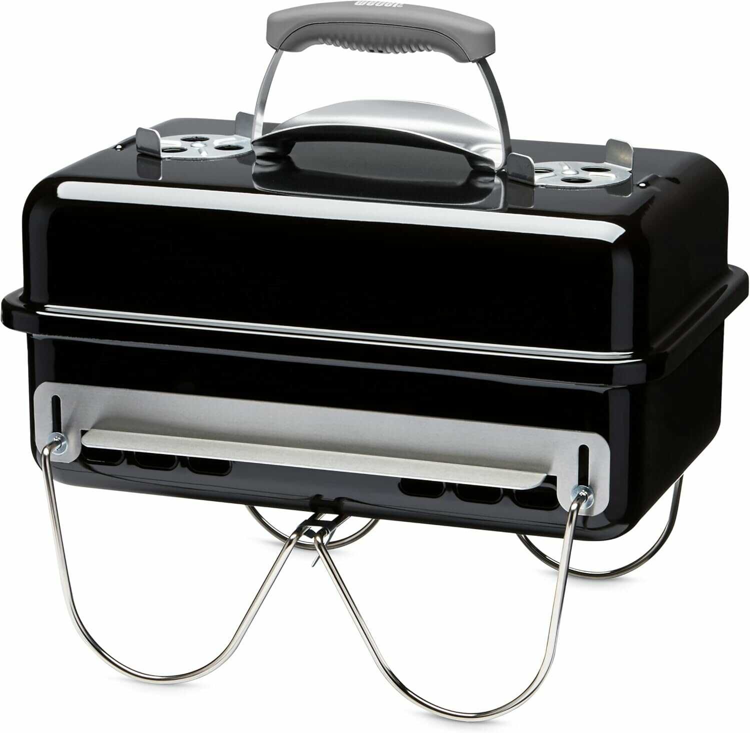 Weber Go Anywhere Holzkohlegrill/Tragbarer Grill 42 x 26 cm Grillfläche 80,66€ statt 94,90€