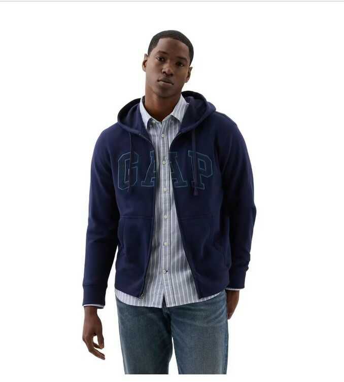 GAP Hoodie mit Reißverschluss Zip