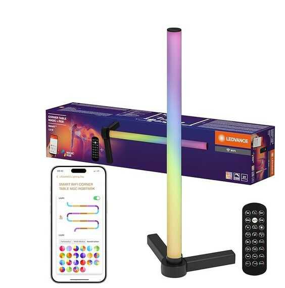 Prime! LEDVANCE SMART smarte und moderne Tischleuchte für indirekte Beleuchtung mit WiFi-Technologie; Magic RGB; dimmbar Prime! LEDVANCE SMART smarte und moderne Tischleuchte für indirekte Beleuchtung mit WiFi Technologie; Magic RGB; dimmbar