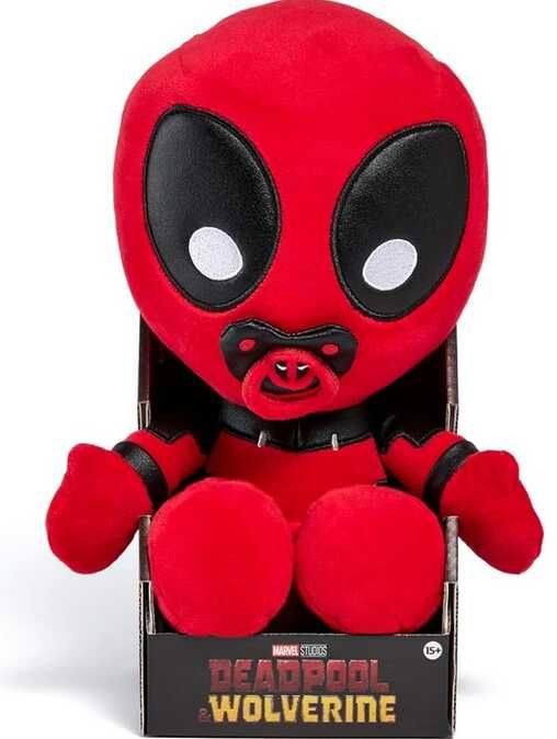Babypool Plüsch-Figur (26 cm) – detailliertes Superhelden-Baby aus dem Film Deadpool & Wolverine (Offiziell lizenziert) | Amazon Prime Babypool Plüsch Figur (26 cm) – detailliertes Superhelden Baby aus dem Film Deadpool & Wolverine (Offiziell lizenziert) | Amazon Prime