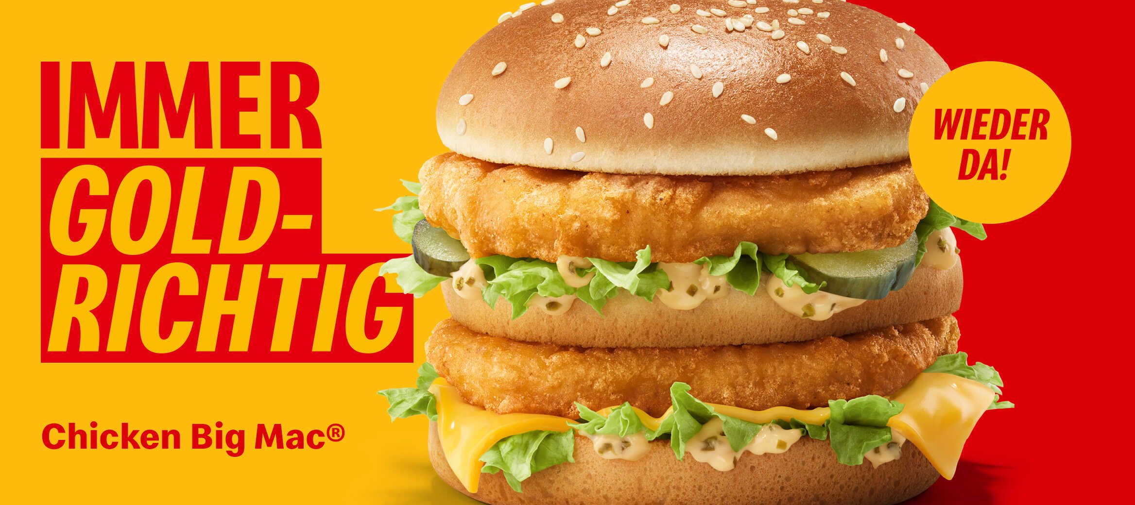 McDonald‘s   Chicken Big Mac ist zurück und das für nur 3,99€ | Burger BigMac Chicken   Mcdonalds