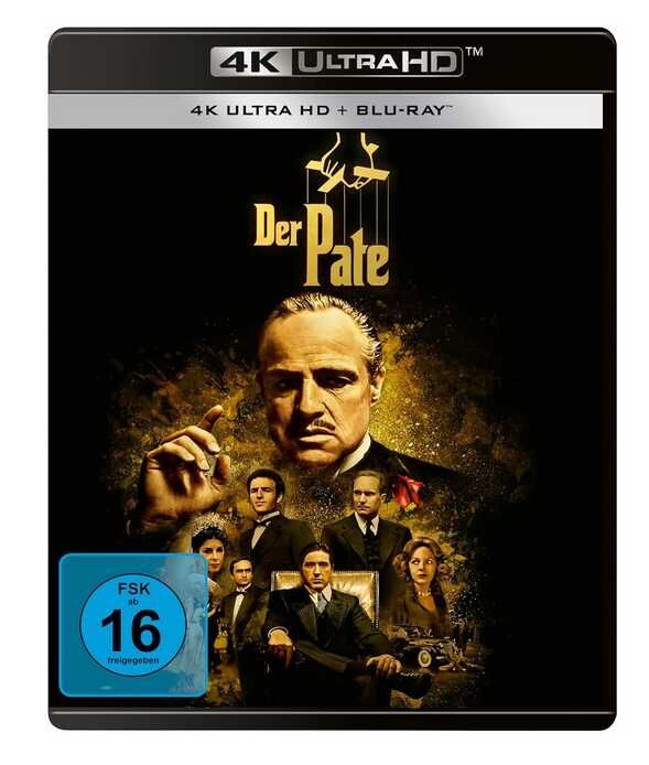 [Prime] Der Pate (4K UHD + Blu ray)    17,60€ statt 27,99€