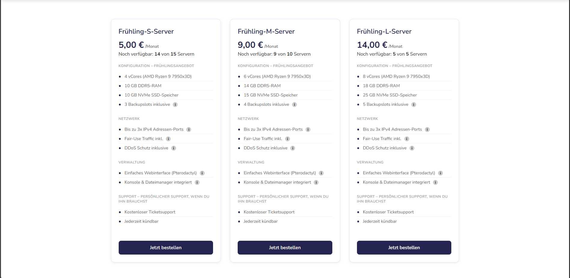 Kostenlose Gameserver und Mega Angebote