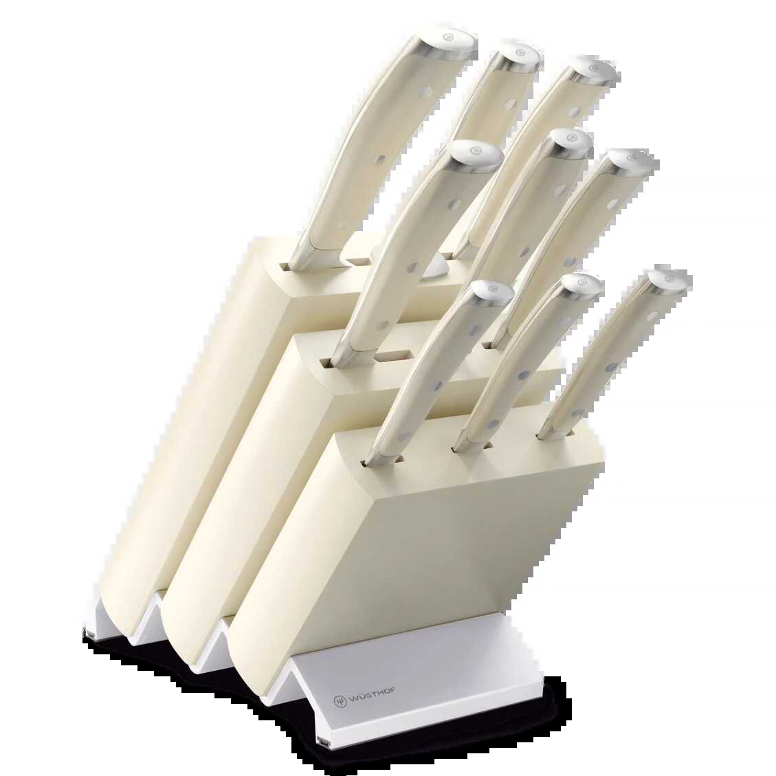 WÜSTHOF Messerblock   7 Messer + Fleischgabel + Wetzstahl im Holzblock 544,50€ statt 781,99€