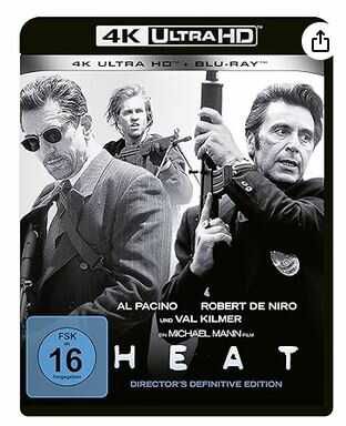 Heat (4K Ultra HD) (+ Blu ray 2D)   15,97€ statt 21,99€