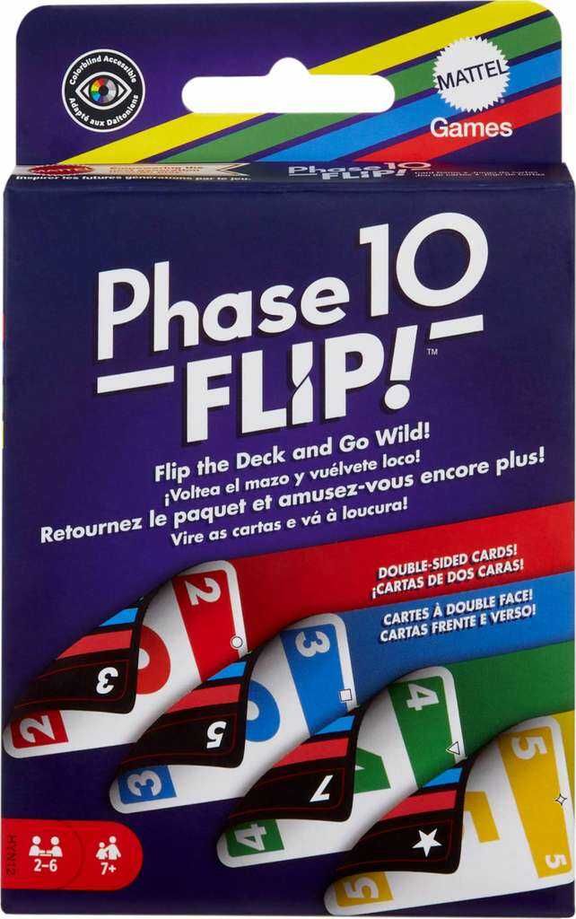 Phase 10 Flip   Kartenspiel, Mattel, 2 6 Spieler (Prime)