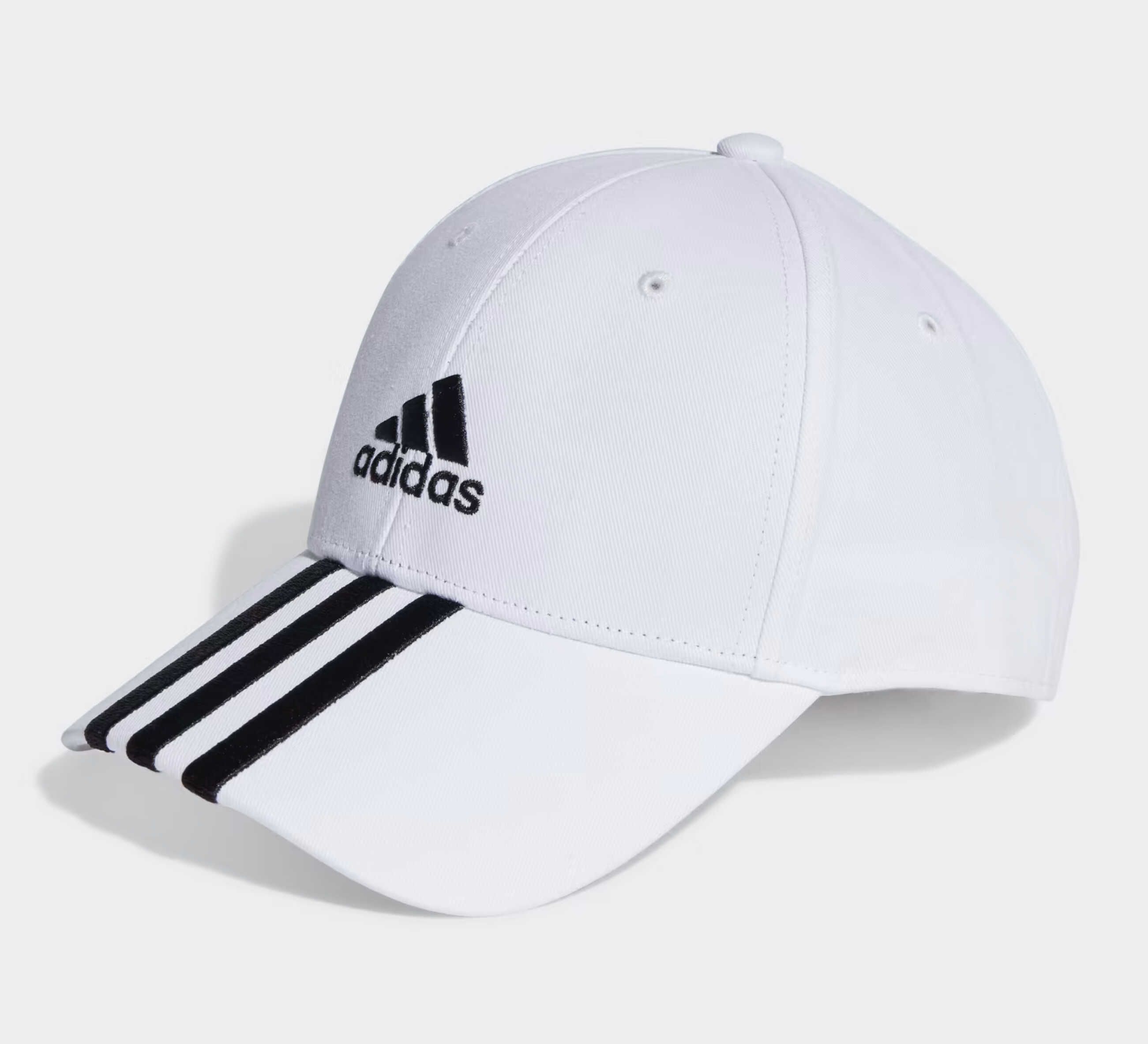 adidas 3-Streifen Baseball Kappe in Weiß/Schwarz für 10€ statt 21€ adidas 3 Streifen Baseball Kappe in Weiß/Schwarz für 10€ statt 21€