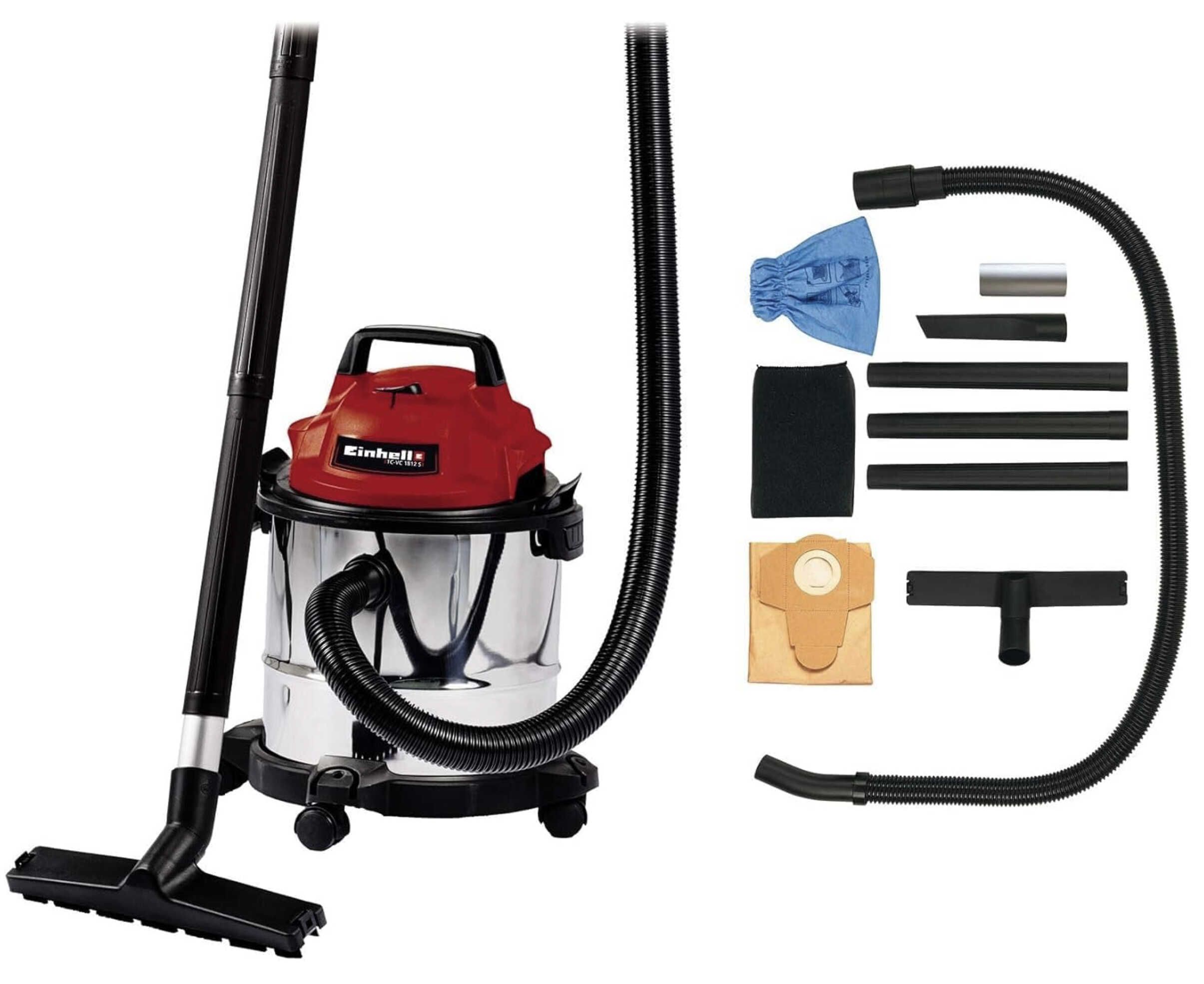 Einhell TC-VC 1812 S Nass-Trockensauger 12l für 29,90€ (statt 41€)