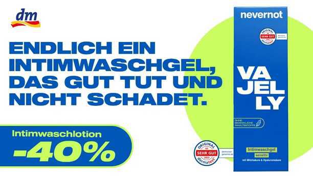 nevernot Intimwaschlotion (40 % Cashback)