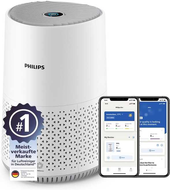 Philips Luftreiniger 600 Serie mit SmartSensor 79,99€ statt 91,94€