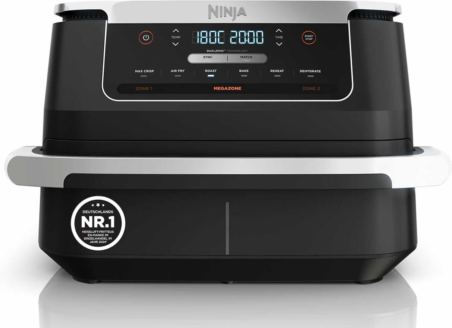 Ninja AF550EU FlexDrawer Heißluftfritteuse (6 Liter) 119€ statt 133,82€ Ninja AF550EU FlexDrawer Heißluftfritteuse (6 Liter) 119€ statt 133,82€