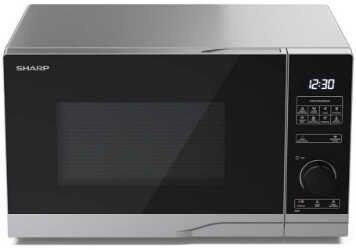 Sharp YC PS254AE S Mikrowelle, 900 Watt, silber für 88,84€ statt 125,08€