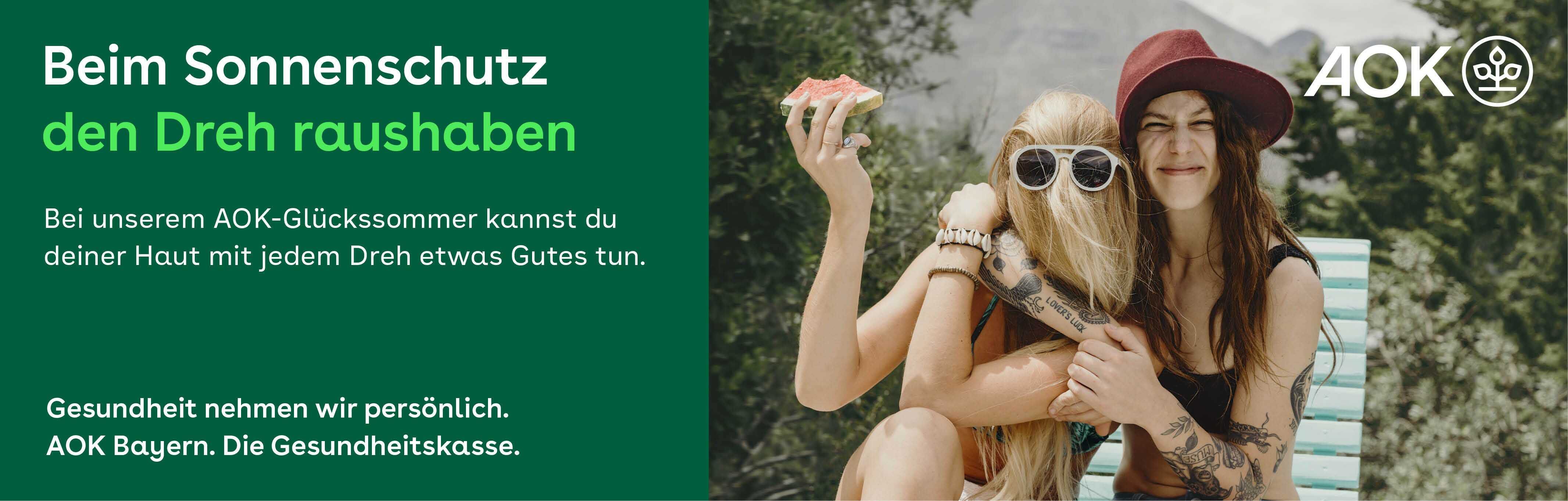 [AOK Bayern] kostenlose Sonnenbrille für Bayern läuft bis zum 30.09.2025