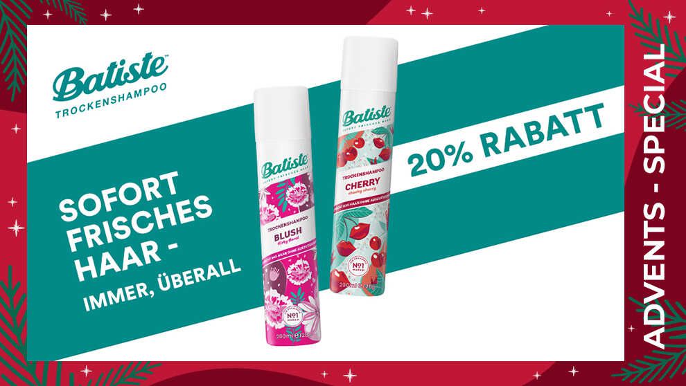 20% Cashback Batiste
