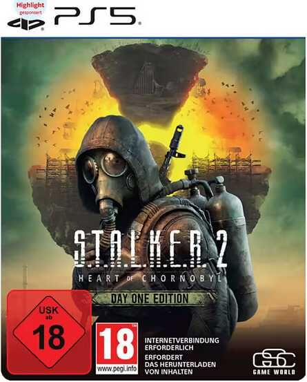 S.T.A.L.K.E.R. 2 Heart of Chornobyl Day One Edition PS5 bei OttpUp Lieferflat 39,99€ statt 43,89€