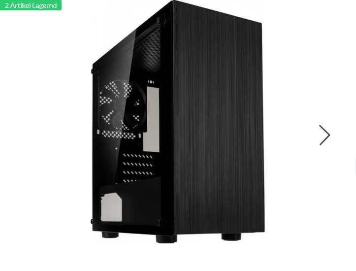 Kolink Stronghold M, Glasfenster, schwarz PC Gehäuse 21,36€ statt 33,90€ Kolink Stronghold M, Glasfenster, schwarz PC Gehäuse 21,36€ statt 33,90€