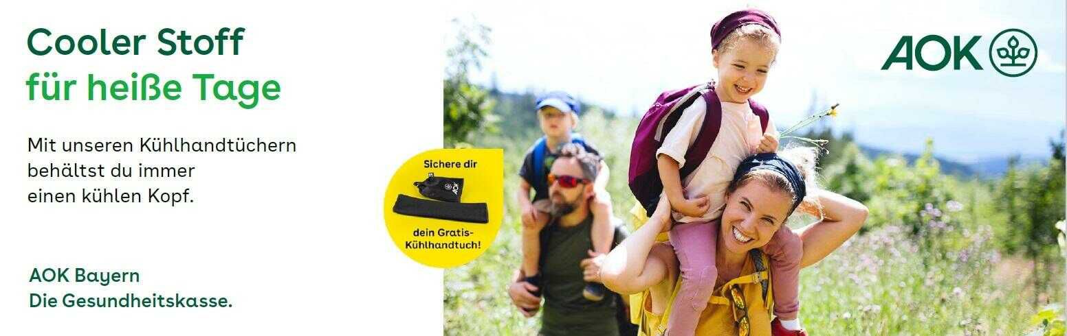 Cooler Stoff für heiße Tage Mit unseren Kühlhandtüchern behaltst du immer einen kühlen Kopf. KOSTENLOS