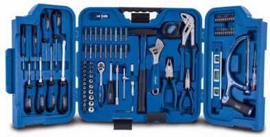 Scheppach TB99 Werkzeugkoffer klappbar, 90 tlg. für 42,42€ statt 69,90€