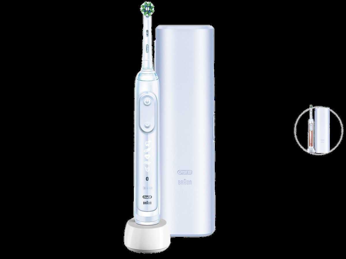 Oral B Genius X Elektrische Zahnbürste mit Reiseetui