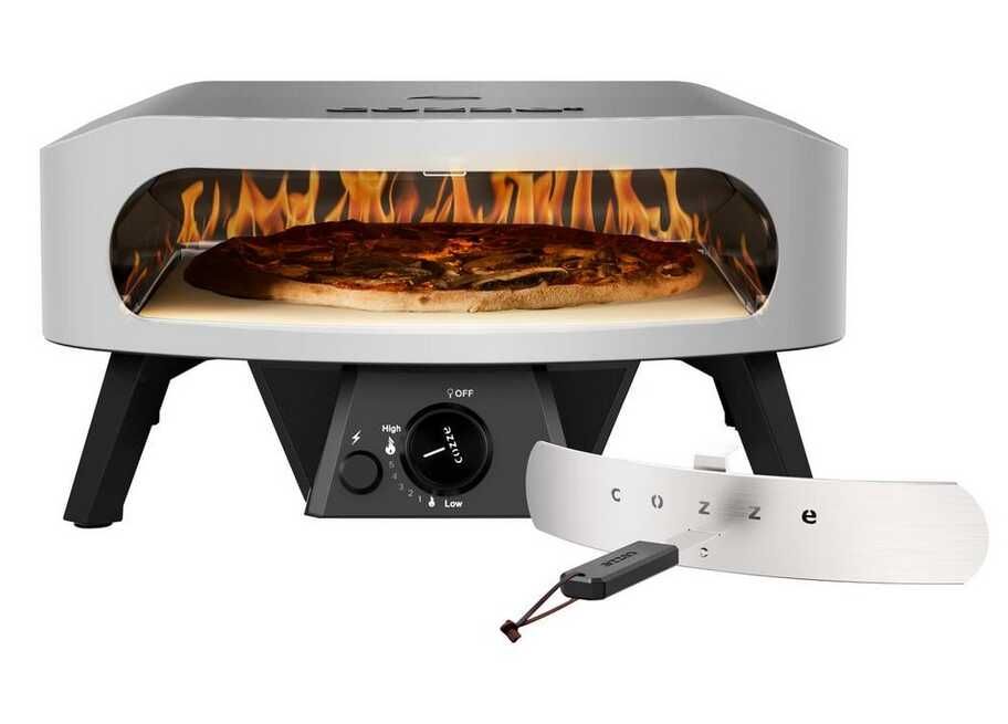 Cozze Gas-Pizzaofen Classic 42 cm (17 Cozze Gas Pizzaofen Classic 42 cm (17), mit Thermometer inkl. Pizzastein 152,27€ statt 295€