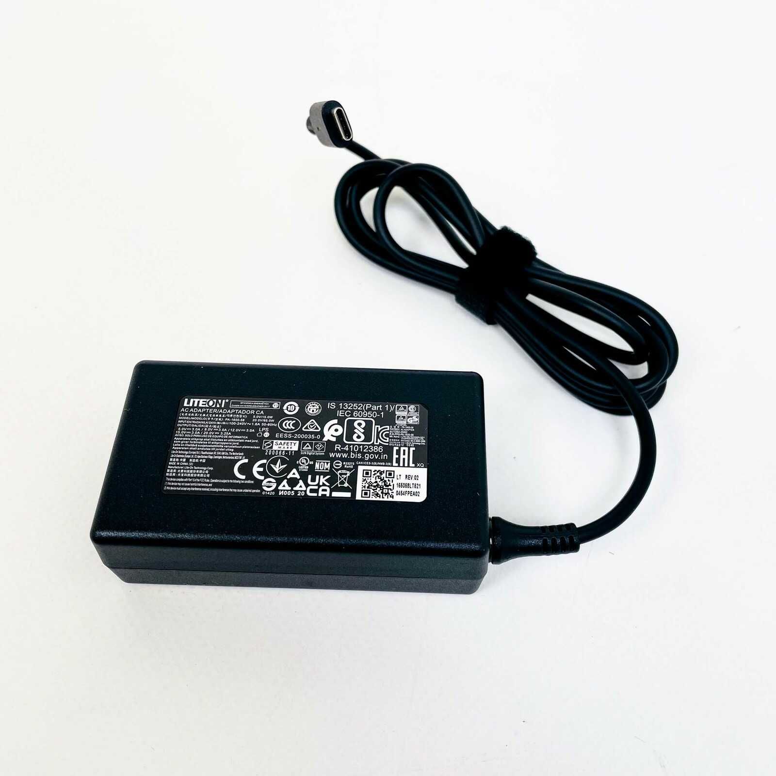Lite-On USB-C Netzteil mit 65 Watt aus Restposten / Sonderposten Lite On USB C Netzteil mit 65 Watt aus Restposten / Sonderposten