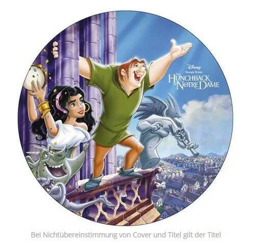 Disney Songs From The Hunchback Of The Notre Dame (Vinyl LP) für 16,49€ statt 25,11€
