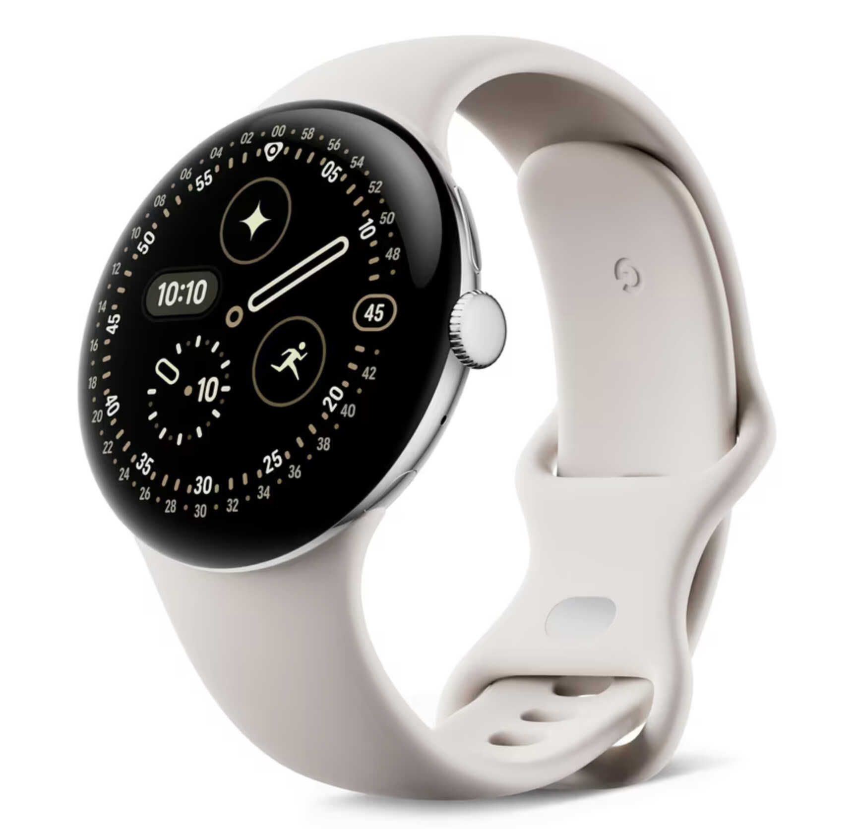 Google Pixel Watch 4 45mm LTE mit Porcelain Sport Strap für 368,78€ statt 482,02€