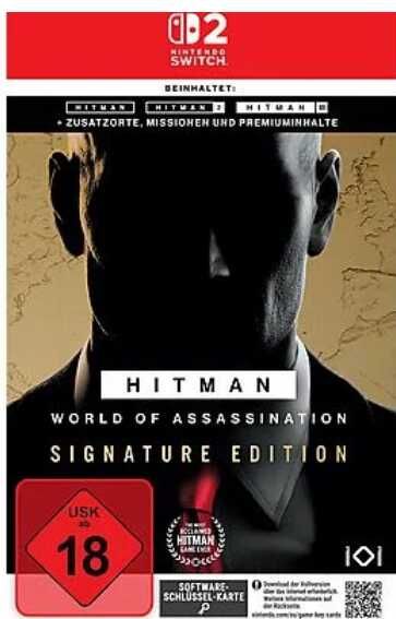 Hitman: World of Assassination Signature Edition - Nintendo Switch 2 (GKC) für 34,99€ (Media Markt Abholung) Hitman: World of Assassination Signature Edition Nintendo Switch 2 (GKC) für 34,99€ (Media Markt Abholung)