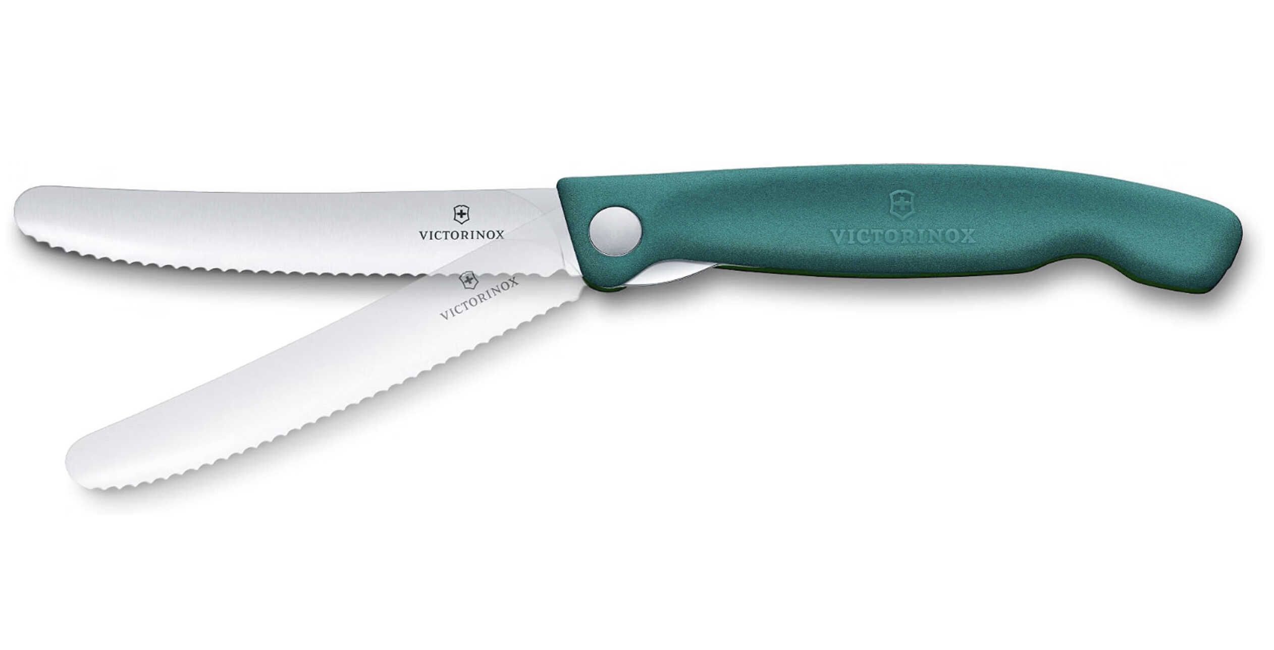 Victorinox Faltbares Picknickmesser mit Wellenschliff, 11 cm, Grün für 13,41€ statt 17,82€ Victorinox Faltbares Picknickmesser mit Wellenschliff, 11 cm, Grün für 13,41€ statt 17,82€