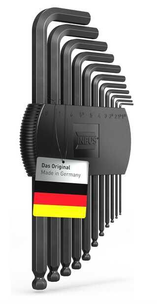 [Prime] INBUS® Winkelschraubendreher Set 11tlg, 1.27–8mm   9,95€ statt 16,95€