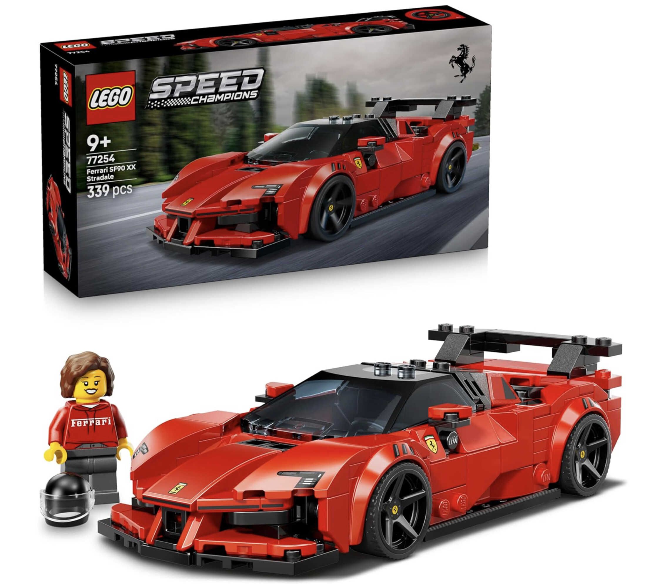LEGO Speed Champions   Ferrari SF90 XX Stradale Rennwagen (77254) ab 19,99€ statt 24,48€