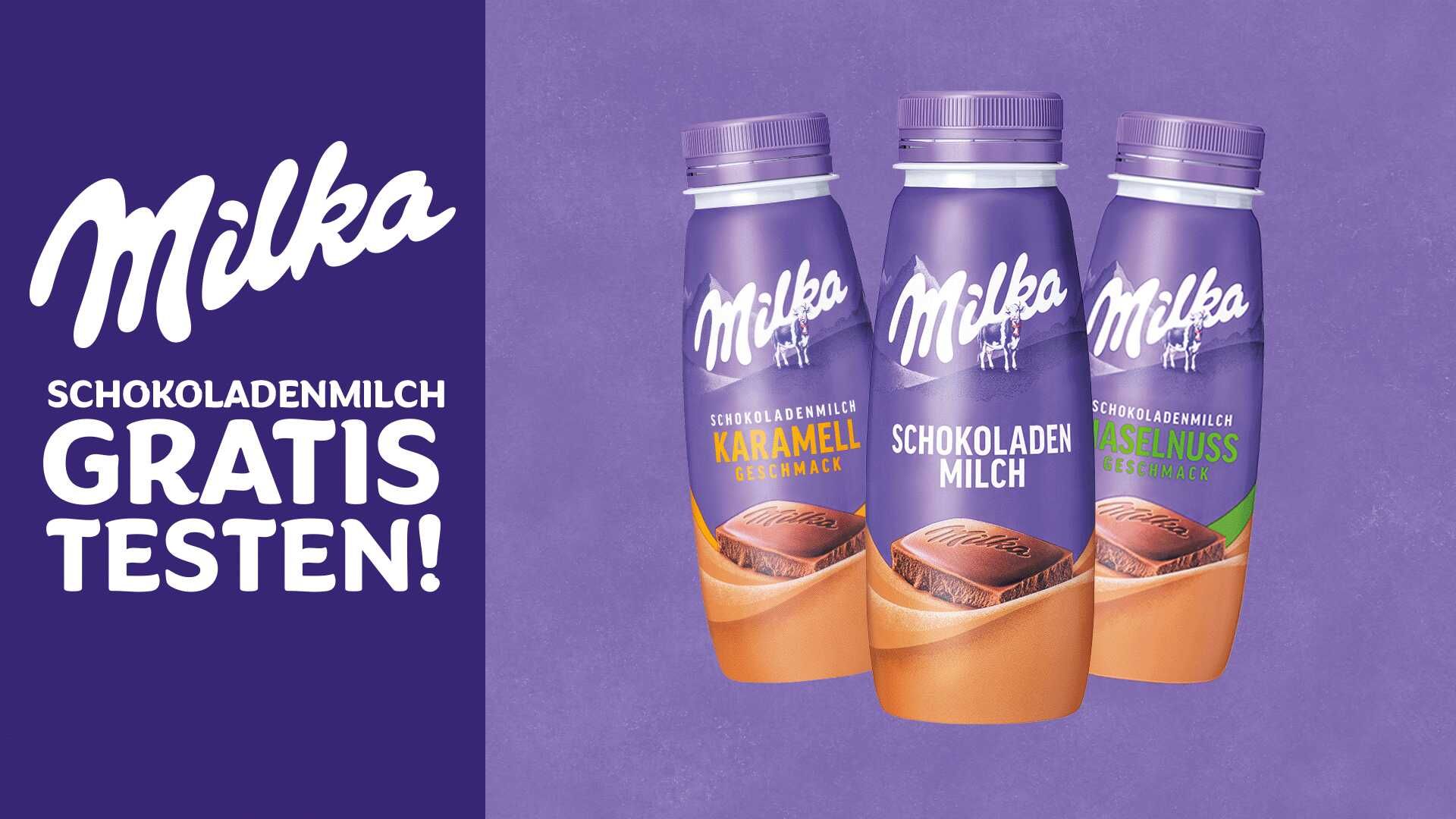 [GzG] Milka Schokoladenmilch Gratis Testen (Täglich 635 Teilnahmen/Ingesamt 40.000)