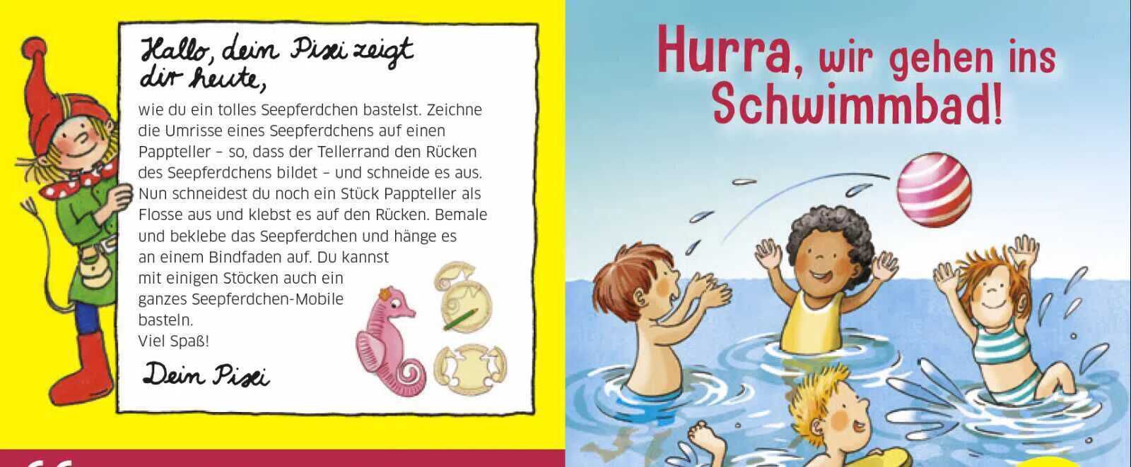 PIXI Buch „Hurra, wir gehen ins Schwimmbad“ kostenlos