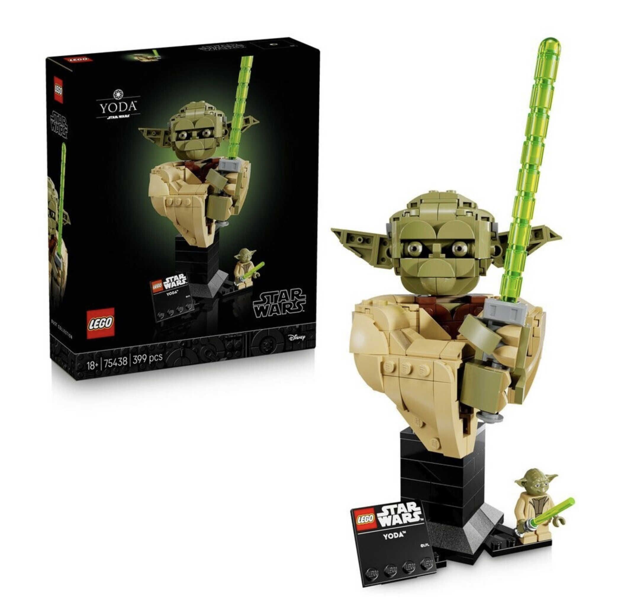 LEGO Star Wars Yoda Büste (75438) für 24,99€ statt 31,99€