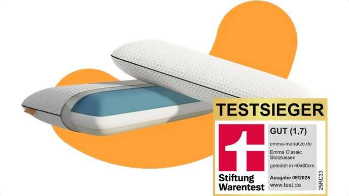 2er Pack: Emma Classic Stützkissen 99,98€ statt 199,96€