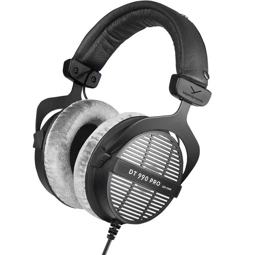 beyerdynamic DT 990 PRO einseitig kabelgebundener Over Ear Studiokopfhörer für 104,99€ (Vergleich: 139€)